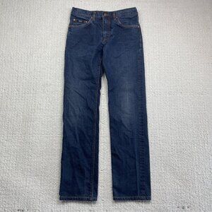 HUGO BOSS Maine 1 Jeans Men Size 29/30*  Regular Fit Dark Indigo Blue Denim Read